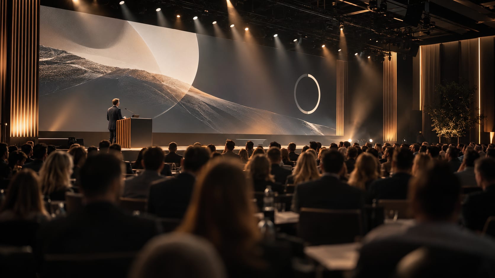 Konferencia iMPULZ · LED obrazovka a technická réžia